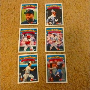 Old baseball cards 90s